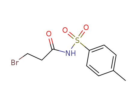 Propanamide, 3-bromo-N-[(4-methylphenyl)sulfonyl]- CAS No  144150-86-7