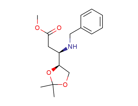 methyl (3R,4S)-3-butylamino-4,5-(isopropylidenedioxy)pentanoate