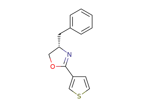 (S)-4-benzyl-2-(thiophen-3-yl)-2-oxazoline
