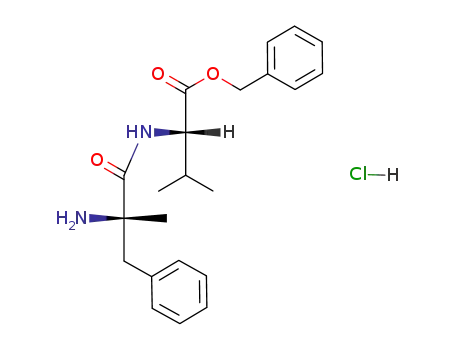 (S)-2-((S)-2-Amino-2-methyl-3-phenyl-propionylamino)-3-methyl-butyric acid benzyl ester; hydrochloride