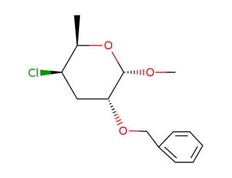 Methyl 2-O-benzyl-4-chloro-3,4,6-trideoxy-α-D-xylo-hexopyranoside