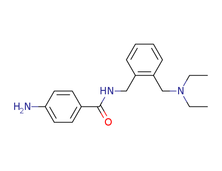 4-AMINO-N-[[2-(DIETHYLAMINOMETHYL)PHENYL]METHYL]BENZAMIDE