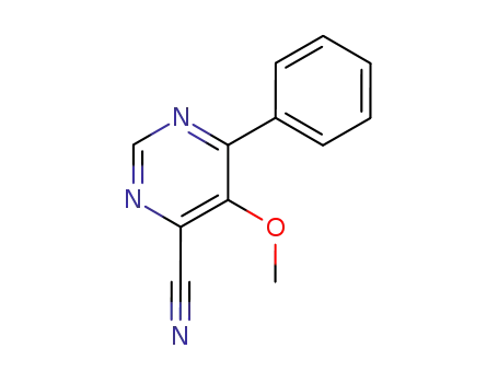 5-Methoxy-6-phenyl-pyrimidine-4-carbonitrile