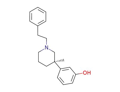 3-((R)-3-Methyl-1-phenethyl-piperidin-3-yl)-phenol