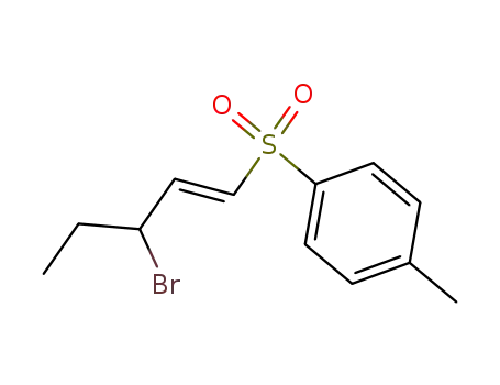 Benzene, 1-[(3-bromo-1-pentenyl)sulfonyl]-4-methyl-, (E)-