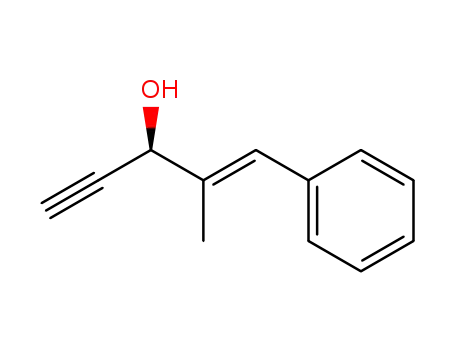 1-Penten-4-yn-3-ol, 2-methyl-1-phenyl-, (R-(E))-
