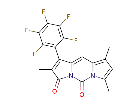 1-pentafluorophenyl-2,7,9-trimethyl-3H,5H-dipyrrolo[1,2-c:2',1'-f]pyrimidine-3,5-dione