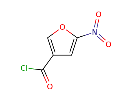 Molecular Structure of 770-06-9 (5-nitro-3-furanoyl chloride)