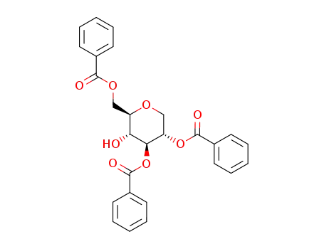 1,5-anhydro-2,3,6-tri-O-benzoyl-D-glucitol