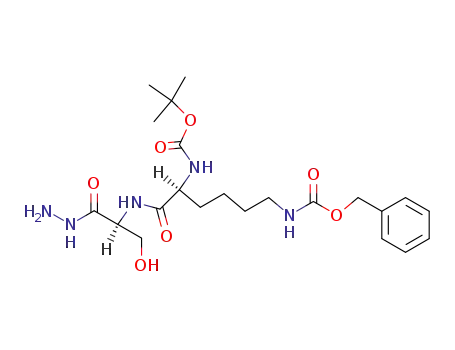 Boc-Lys(Z)-Ser-NHNH<sub>2</sub>