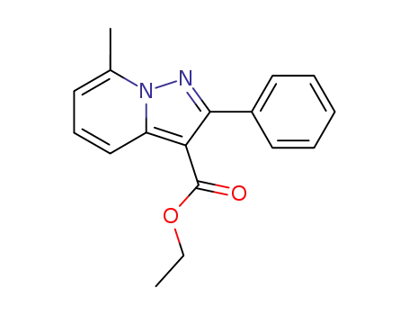 7-Methyl-2-phenyl-pyrazolo[1,5-a]pyridine-3-carboxylic acid ethyl ester