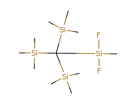 Difluor-methylsilyl-tris(trimethylsilyl)methan