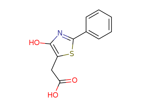 2-(4-Hydroxy-2-phenyl-1,3-thiazol-5-yl)acetic acid