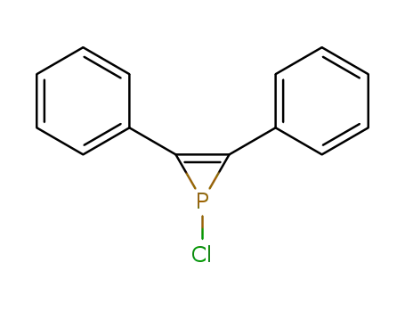 Molecular Structure of 123120-23-0 (1H-Phosphirene, 1-chloro-2,3-diphenyl-)