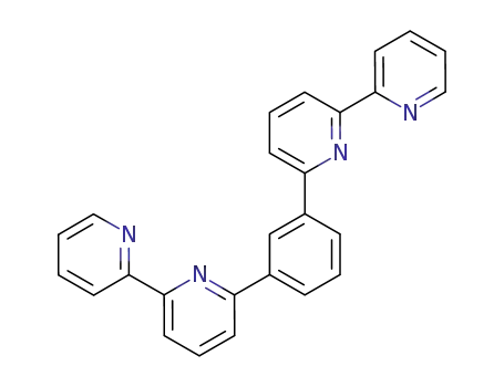 Molecular Structure of 138336-94-4 (2,2'-Bipyridine, 6,6''-(1,3-phenylene)bis-)