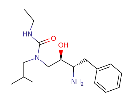 1-((2R,3S)-3-Amino-2-hydroxy-4-phenyl-butyl)-3-ethyl-1-isobutyl-urea