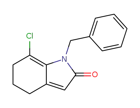 1-Benzyl-7-chloro-1,4,5,6-tetrahydro-indol-2-one
