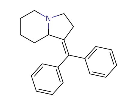 Indolizine, 1-(diphenylmethylene)octahydro-