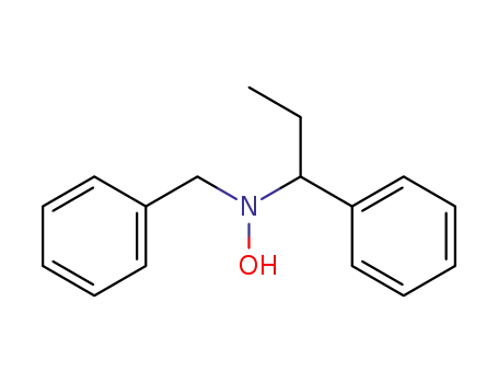 Benzenemethanamine, a-ethyl-N-hydroxy-N-(phenylmethyl)-