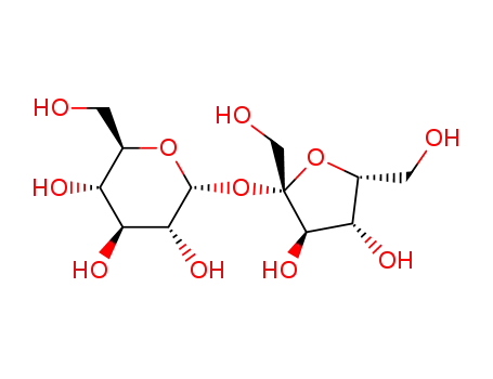 Molecular Structure of 13322-96-8 (BETA-D-FRUCTOFURANOSYL-ALPHA-D-GALACTOPYRANOSIDE)