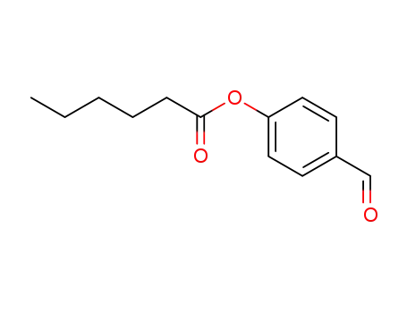 Hexanoic acid, 4-formylphenyl ester