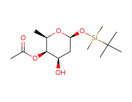 tert-Butyldimethylsilyl 4-O-Acetyl-2,6-dideoxy-β-D-lyxo-pyranoside