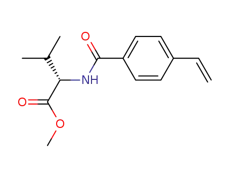 methyl 3-methyl-2-[(4-vinylbenzoyl)amino]butanoate