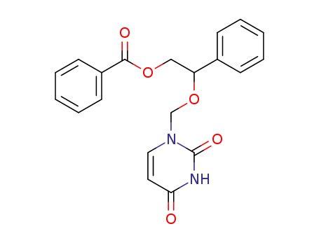 1-[alpha-(Benzoyloxymethyl)benzyloxymethyl]uracil