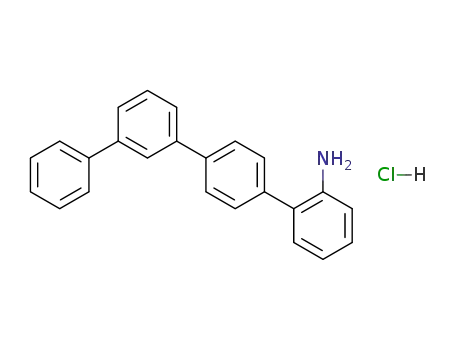 Molecular Structure of 78486-93-8 (2-amino-4'-(3-biphenylyl)biphenyl hydrochloride)