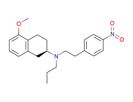 (R)-(+)-2-<N-(p-nitrophenethyl)-N-propylamino>-5-methoxytetralin
