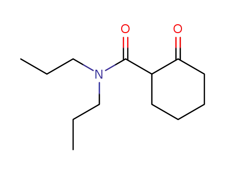 2-Oxo-cyclohexanecarboxylic acid dipropylamide