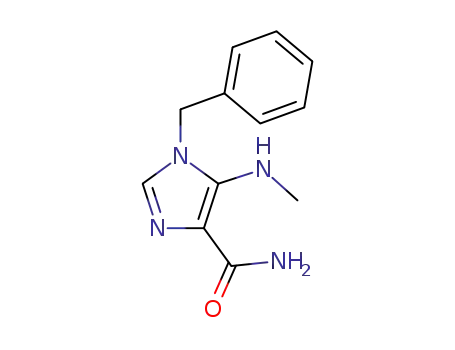 1-benzyl-5-(methylamino)-1H-imidazole-4-carboxamide