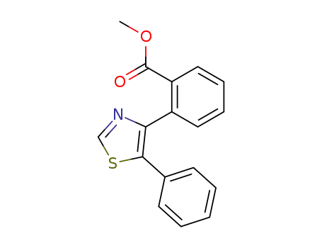 methyl 2-(5-phenylthiazol-4-yl)benzoate