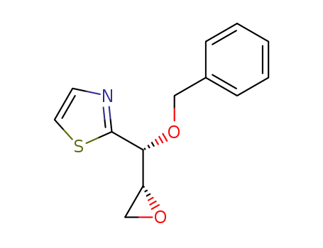 (1R,2R)-1-Benzyloxy-2,3-epoxy-1-(2-thiazolyl)propanol