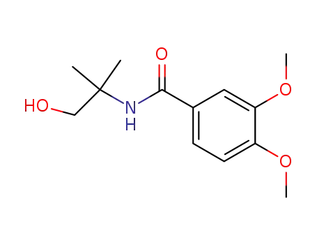 Benzamide, N-(2-hydroxy-1,1-dimethylethyl)-3,4-dimethoxy-
