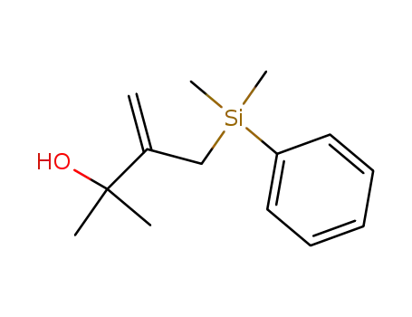 2-methyl-3-dimethyl(phenyl)silylmethylbut-3-en-2-ol