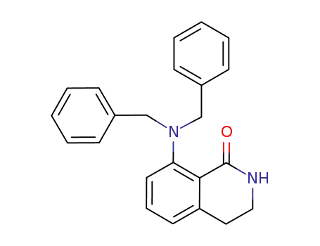 8-dibenzylamino-3,4-dihydro-2H-isoquinolin-1-one