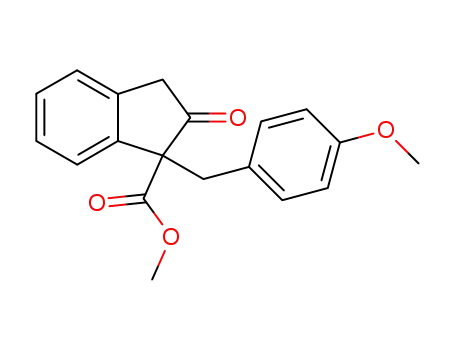 1-(4-Methoxy-benzyl)-2-oxo-indan-1-carboxylic acid methyl ester
