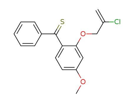 [2-(2-Chloro-allyloxy)-4-methoxy-phenyl]-phenyl-methanethione