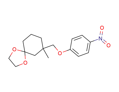 1,4-Dioxaspiro[4.5]decane, 7-methyl-7-[(4-nitrophenoxy)methyl]-