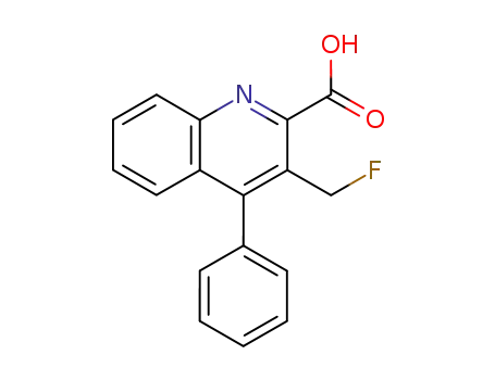 3-fluoromethyl-4-phenylquinoline-2-carboxylic acid