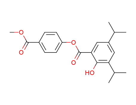 4-carbomethoxyphenyl 3,5-diisopropylsalicylate