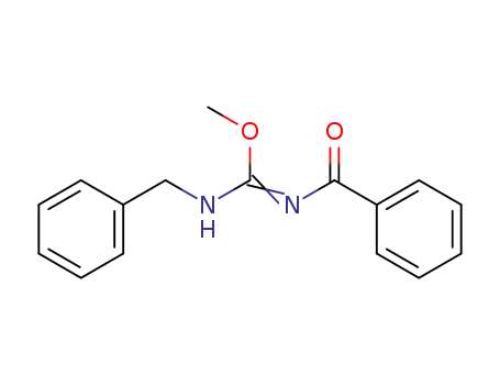 1-Benzoyl-3-benzyl-2-methyl-isourea