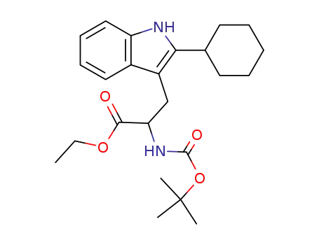 N-(TERT-BUTOXYCARBONYL)-2-CYCLOHEXYL 트립토판 에틸 에스테르