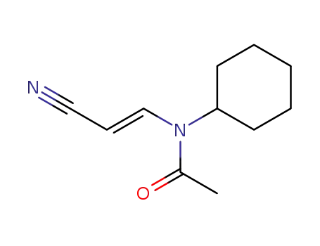 N-((E)-2-Cyano-vinyl)-N-cyclohexyl-acetamide