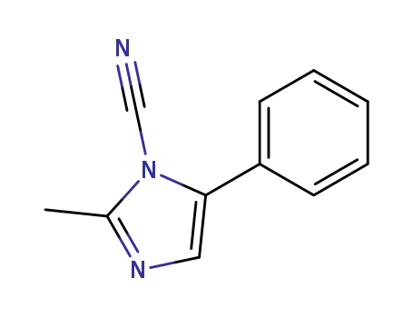 2-Methyl-5-phenyl-1H-imidazole-1-carbonitrile