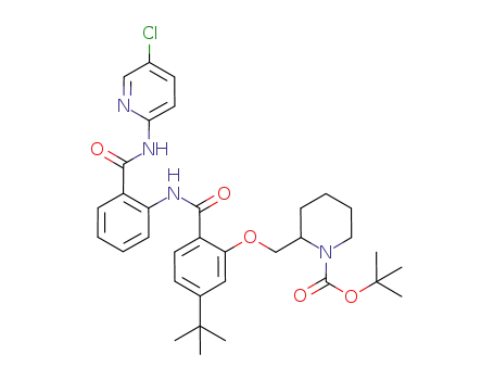 C<sub>34</sub>H<sub>41</sub>ClN<sub>4</sub>O<sub>5</sub>