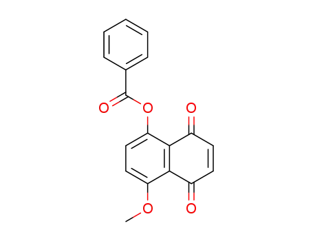 4-methoxy-5,8-dioxo-5,8-dihydronaphthalen-1-yl benzoate