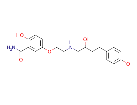 Benzamide,
2-hydroxy-5-[2-[[2-hydroxy-4-(4-methoxyphenyl)butyl]amino]ethoxy]-