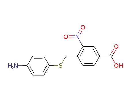 4-<(4'-Aminophenylthio)methyl>-3-nitrobenzoic acid